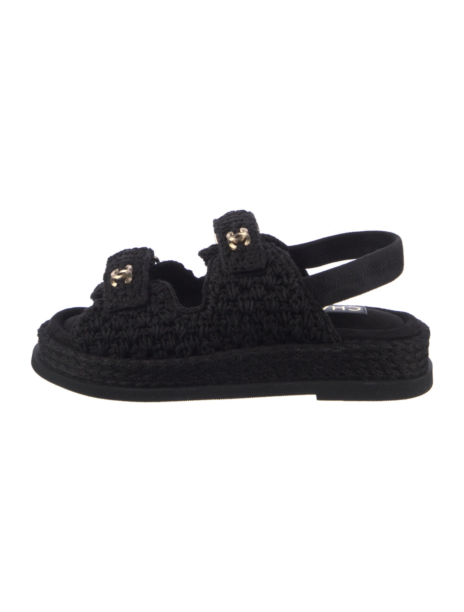 Chanel 2025 Interlocking CC Logo Espadrilles